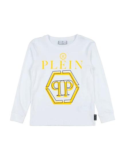 Мужская футболка Philipp Plein Junior, белая