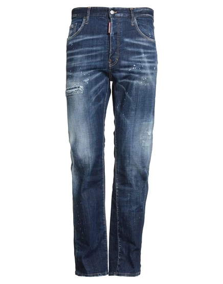 Мужские прямые джинсы DSquared2, синие