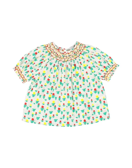 Детский топ Stella McCartney Kids JUNIOR, белый