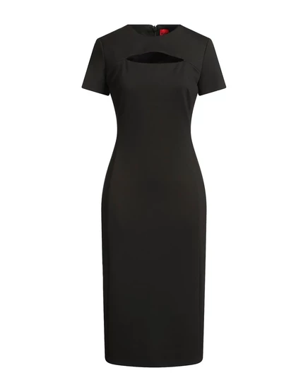 HUGO Midi dresses чёрный