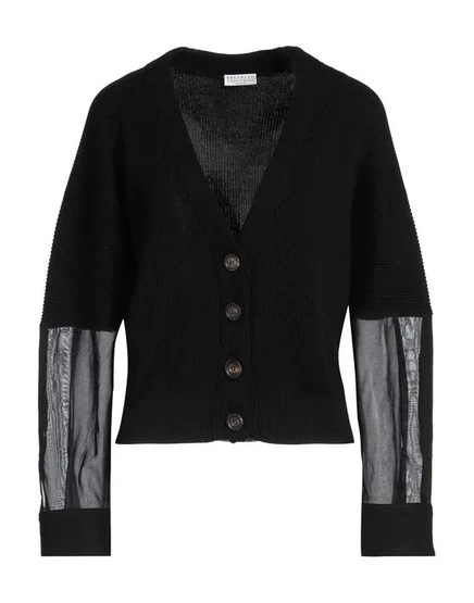 Женский кардиган Brunello Cucinelli, чёрный