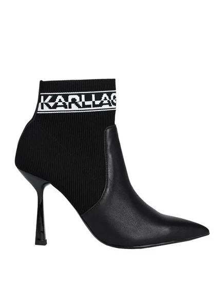 KARL LAGERFELD Полусапоги и высокие ботинки чёрный