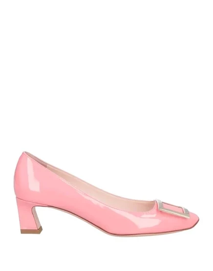 Женские туфли Roger Vivier из лаковой кожи, розовые