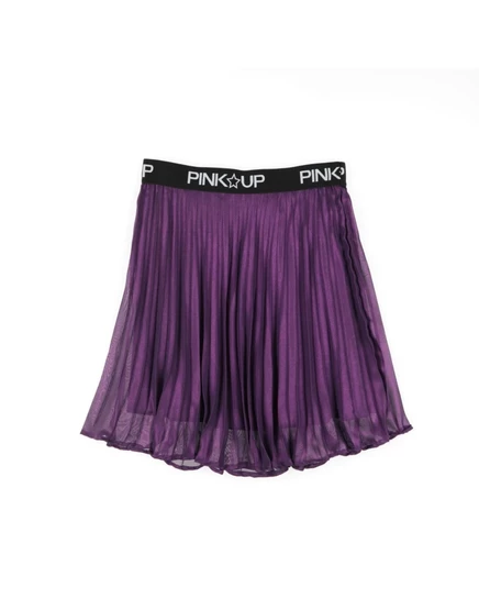 Детская юбка PINKO UP плиссированная, тёмно-фиолетовая