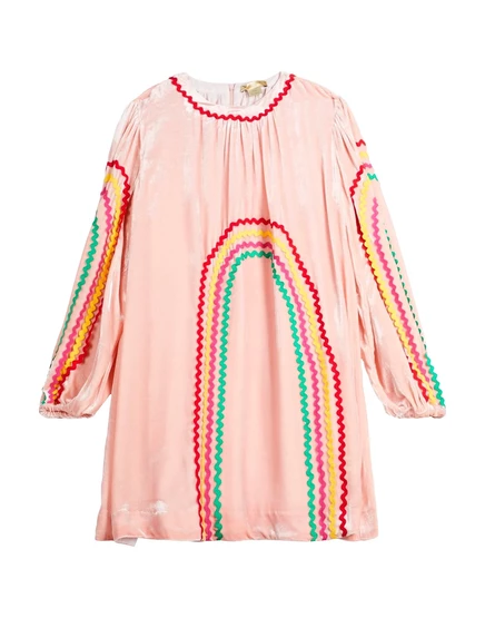 Детское платье Stella McCartney Kids Junior, светло-розовое