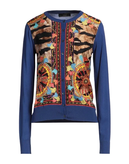 Женский шелковый кардиган Dolce&Gabbana, голубой