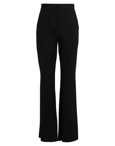 Женские брюки Max Mara, клеш, черные