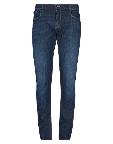 Мужские зауженные джинсы Trussardi Jeans Superweek1, синие
