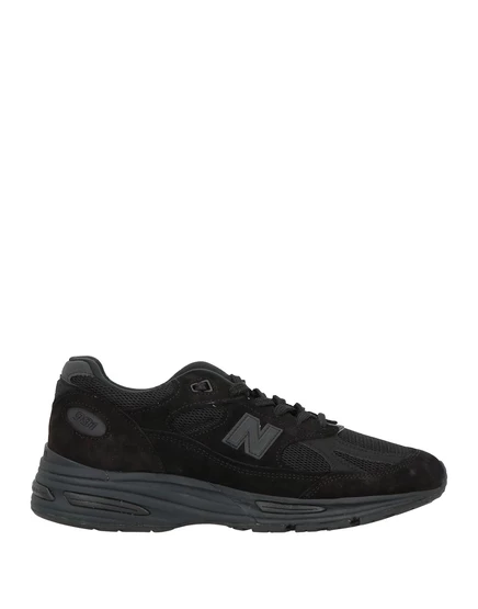 Мужские кроссовки New Balance 991 замшевые, чёрные