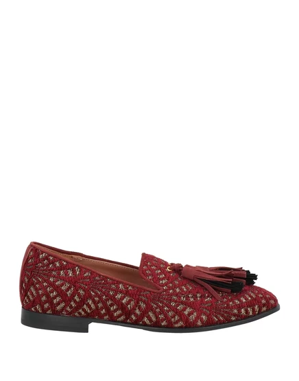 Женские лоферы Pollini Wonderwoman, бордовые