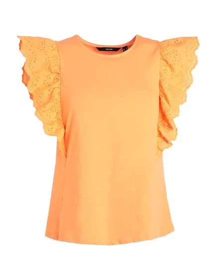 Женский топ Vero Moda Papermag, мандариновый