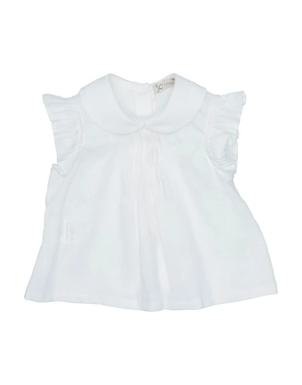 Женский топ j.o. milano promotion baby, льняной, белый