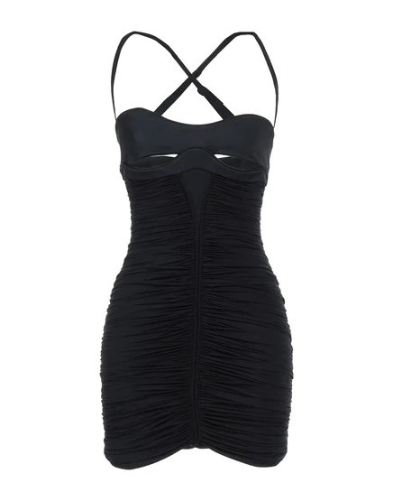 Женское платье Mugler Wonderwoman, черное