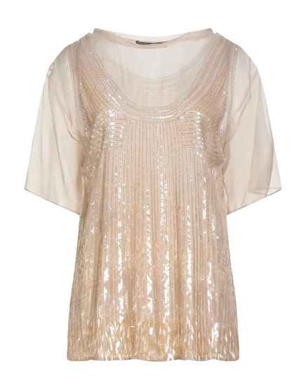 Женский топ Alberta Ferretti YOBA, песочный