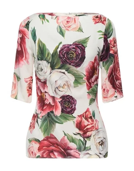 Женский топ Dolce & Gabbana без рукавов, белый