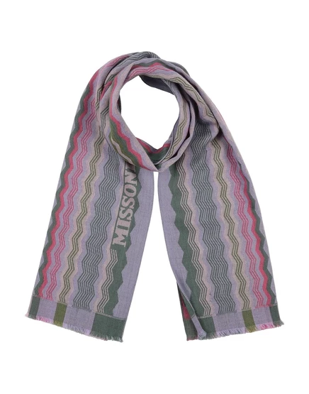 MISSONI Шарфы зелёный милитари