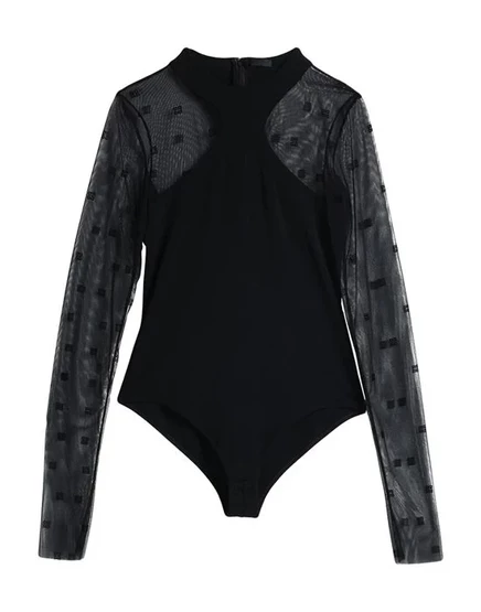 GIVENCHY Топ-боди чёрный