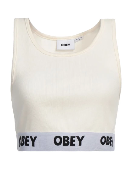 Женский спортивный топ Obey Wonderwoman, цвета слоновой кости