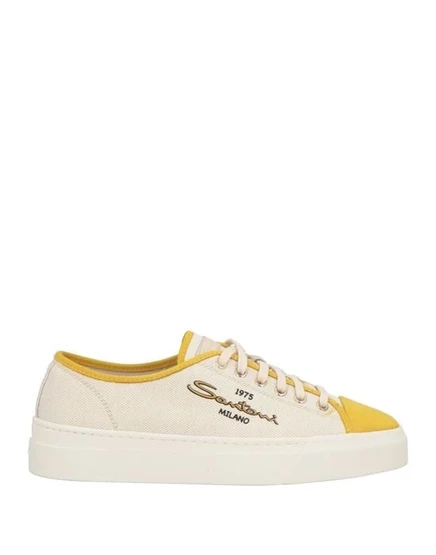 SANTONI Кроссовки слоновая кость