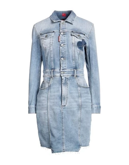 DSQUARED2 Короткое платье синий