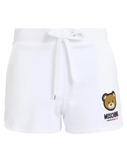 Женские пижамные брюки Moschino Papermag, белые