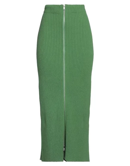 JIL SANDER Длинная юбка зелёный