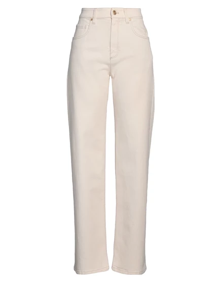 BRUNELLO CUCINELLI Джинсовые брюки слоновая кость