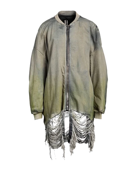 Женская джинсовая куртка Rick Owens бомбер, серая