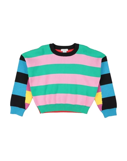 Детский свитер Stella McCartney Kids, изумрудный