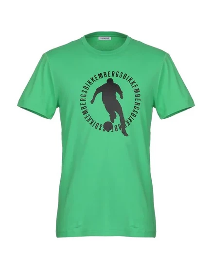 BIKKEMBERGS Футболка светло-зелёный