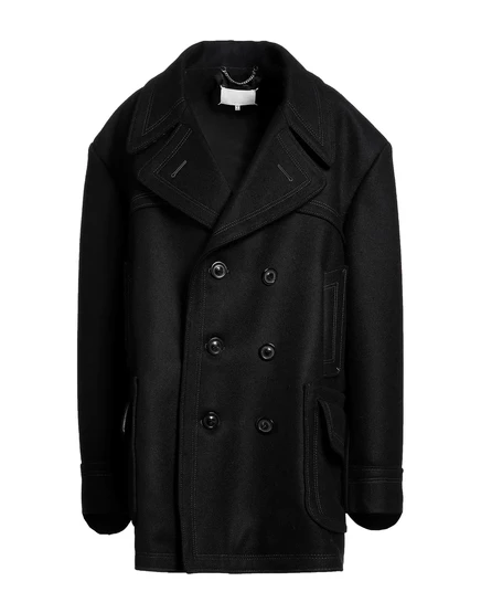 Женское пальто Maison Margiela Papermag, черное