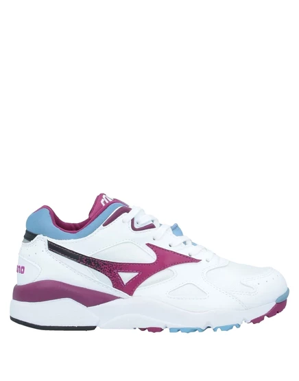 Женские кроссовки Mizuno Wonderwoman текстильные, белые