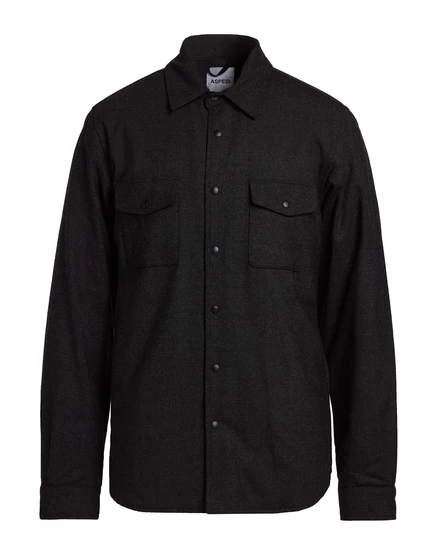 Мужская куртка-рубашка Aspesi Papermag, графитовая