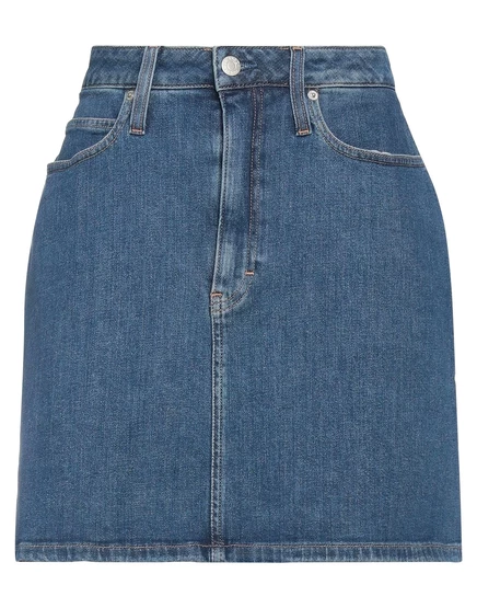 Женская джинсовая юбка Calvin Klein Jeans PAPERMAG, синяя