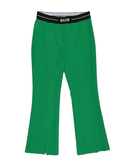 Женские брюки MSGM Promotion Junior, зеленые