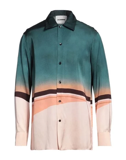 JIL SANDER Pубашка петроль