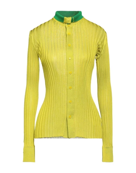 BOTTEGA VENETA Cardigans зелёный лайм