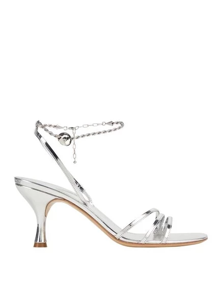 FERRAGAMO Сандалии серебристый