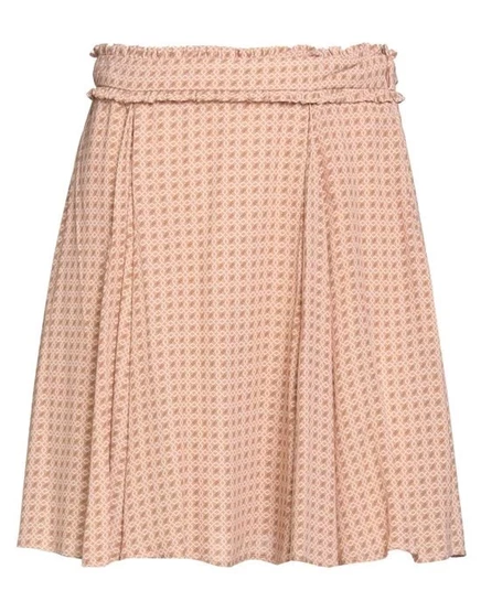 ELISABETTA FRANCHI Мини-юбка пудровый