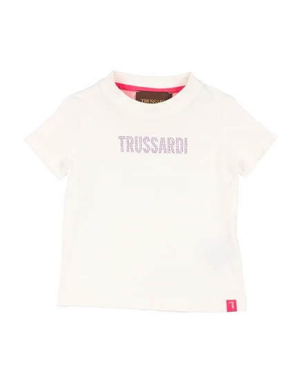 Детская футболка Trussardi Junior, белая