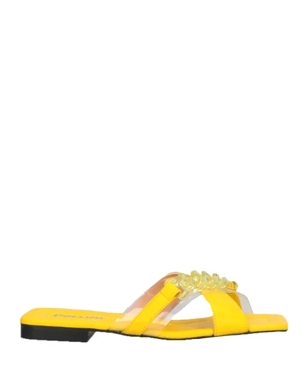 Женские сандалии Pollini Wonderwoman, желтые