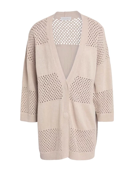 Женский кардиган Le Tricot Perugia Papermag, бежевый