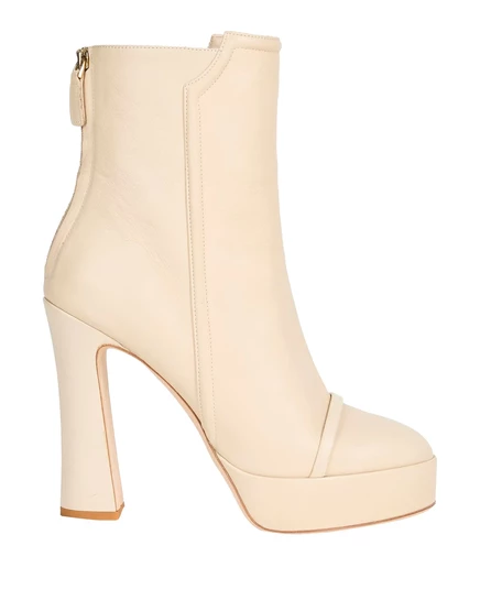 Женские ботильоны Malone Souliers, кремовые