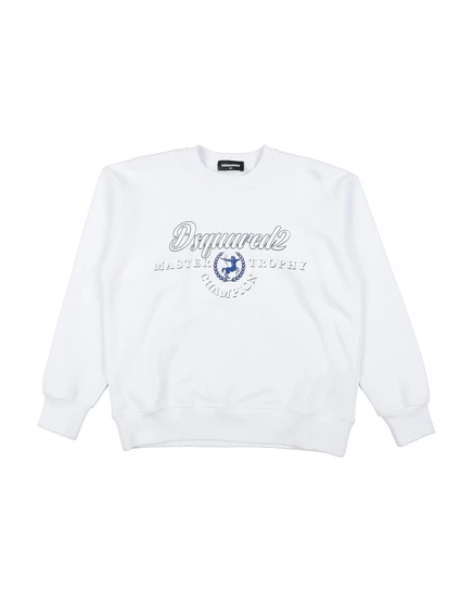 Унисекс-свитшот DSquared2 Promotion Junior, белый