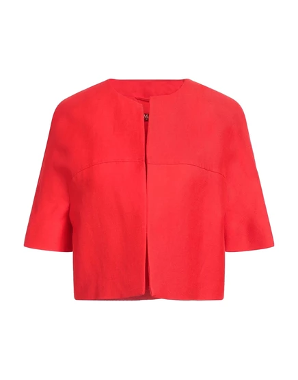 Женская куртка Max Mara Studio однобортная, томатная