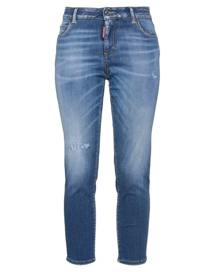 Женские джинсы DSquared2 скинни, синие