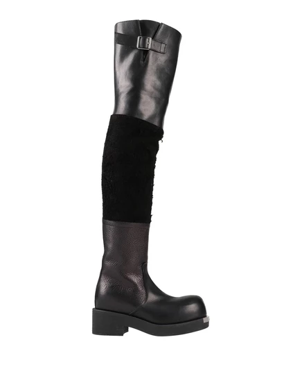 Женские ботинки MM6 Maison Margiela PAPERMAG, черные