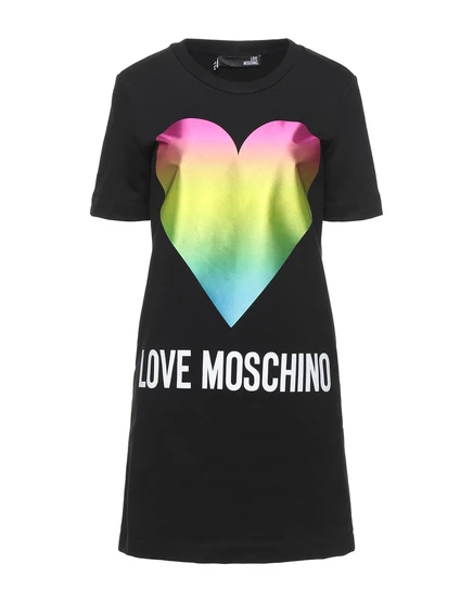 Женское мини-платье Love Moschino Hamish, черное