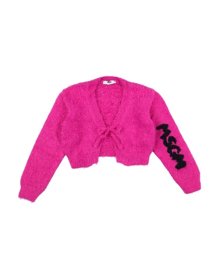 Женское болеро MSGM вязаное, фуксия