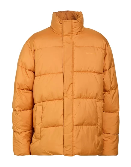 Мужская стеганая куртка Carhartt, горчичная